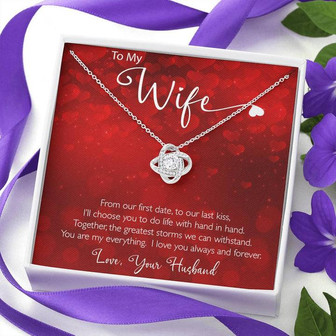 Valentines Day - Love Knot Necklace - Thegiftio UK