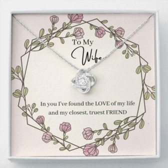 Wife Necklace, Anniversary Gift For Wife, To My Wife Necklace, Present For Wife, Marriage Gifts - Thegiftio UK