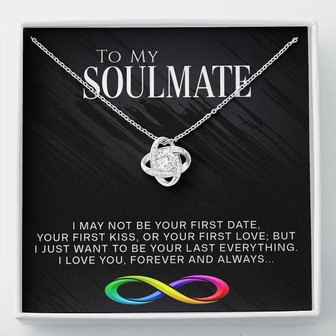 Wife Necklace, Girlfriend Necklace, To My Soulmate Necklace, Valentines Day Pendants Gifts For Her, Girlfriend, Wife - Thegiftio UK