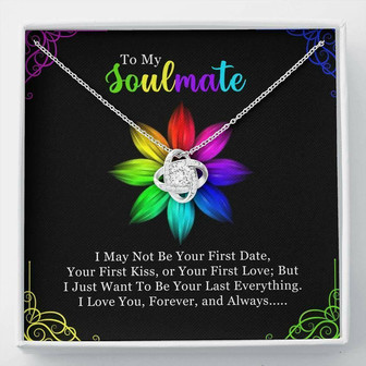Wife Necklace, Girlfriend Necklace, To My Soulmate Necklace, Birthday Present For Girlfriend, Anniversary Gift For Her! - Thegiftio UK