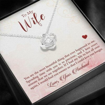 Wife Necklace, To My Wife Necklace, Gift For Wife From Husband - Thegiftio UK