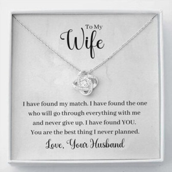 Wife Necklace, To My Wife Necklace Gift , I Have Found My Match , From Your Husband Necklace - Thegiftio UK