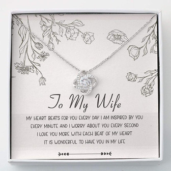 Wife Necklace, To My Wife Necklace Gift , Necklace For Wife , Necklace With Gift Box - Thegiftio UK