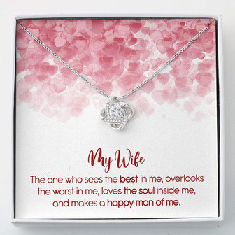 Wife Necklace, To My Wife Necklace , Valentines Day Necklace , Necklace With Gift Box - Thegiftio UK