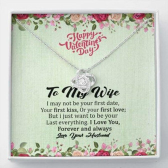 Wife Necklace, Valentine, Day Necklace Gift For Wife, I Love You Forever And Always - Thegiftio UK