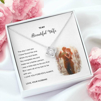 You Are My Last - Love Knot Necklace - Thegiftio UK