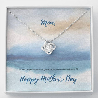 "You Hold A Special Place" - Mother's Day Love Knot Necklace - Thegiftio UK