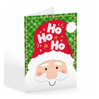 Funny Christmas Card, Card for Kids, Folded Card, Holiday Christmas Card | Mazezy