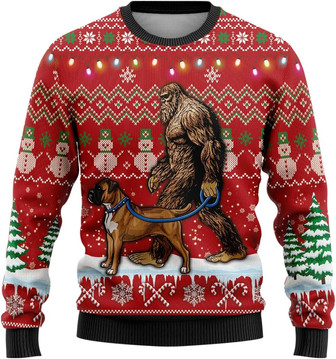 Dog Ugly Christmas Sweater for Women - Thegiftio UK