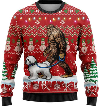 Dog Ugly Christmas Sweater for Women - Thegiftio UK
