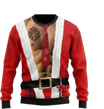 Firefighter, 17 Firefighter Christmas Sweaters for Women - Thegiftio UK