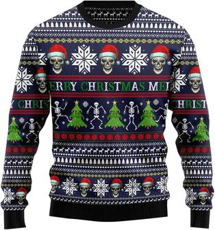 Skull Christmas, 17 Ugly Christmas Sweaters for Women - Thegiftio UK