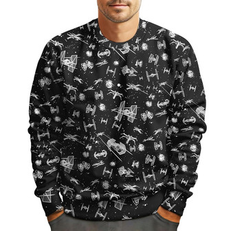 Spaceship Movie Ugly Christmas Sweater for Men Women - Thegiftio UK