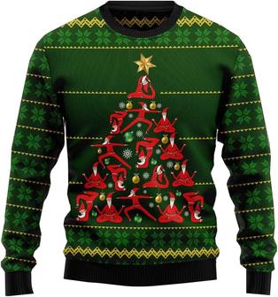 Yoga Christmas, 30 Ugly Christmas Sweaters for Women - Thegiftio UK
