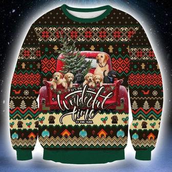 Abrador Its The Most Wonderful Time Of The Year Ugly Christmas Sweater | Favorety AU