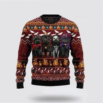 Affenpinscher Dog Halloween Ugly Christmas Sweater, Jumper | Favorety