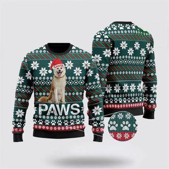 Akita Santa Printed Christmas Ugly Sweater – Pet Lover Christmas Sweater | Favorety DE