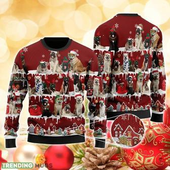 Akita Sweater Ugly Christmas Sweater For Men Women | Favorety