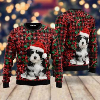 All I Want For Christmas Is A Bichon Havanese Dog Pattern Ugly Christmas Sweater For Men & Women | Favorety UK