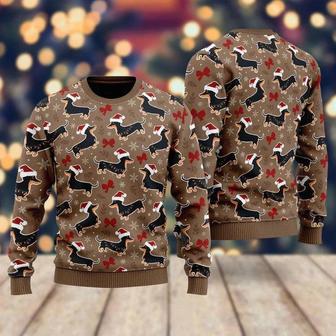 All I Want For Christmas Is A Dachshund Ugly Christmas Sweater For Men & Women | Favorety