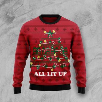 All Lit Up Noel Tree Ugly Christmas Sweater | Favorety AU