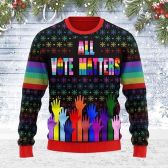 All Vote Matters Ugly Christmas Sweater | Favorety CA