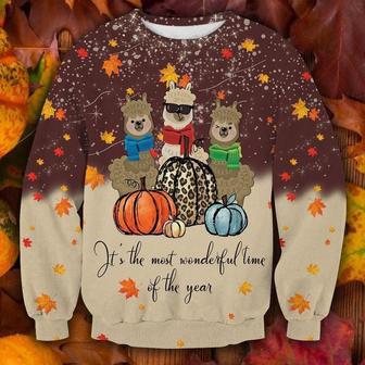 Alpaca Thanksgiving Ugly Christmas Sweater | Favorety DE