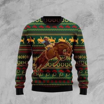 Amazing Cowboy Ugly Christmas Sweater | Favorety CA