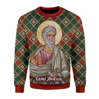 Andrew The Apostle Ugly Christmas Sweater | Favorety UK