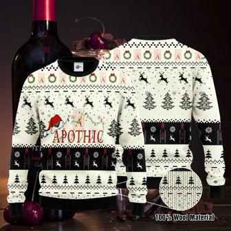 Apothic Santa Hat Christmas Ugly Christmas Sweater | Favorety AU