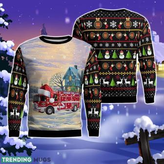 Arizona, Gilbert Fire Department Christmas Ugly Sweater Sweater For Men Women | Favorety DE