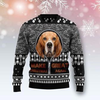 Beagle Make Great Again Ugly Christmas Sweater | Favorety UK