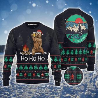 Bear & Beer Ugly Sweater, Hohoho Ugly Christmas Sweater, Jumper | Favorety