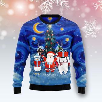 Bear Santa Penguin Ugly Christmas Sweater | Favorety DE