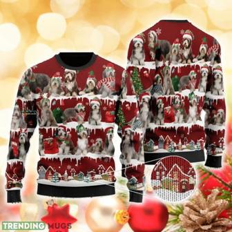 Bearded Collie Sweater Ugly Christmas Sweater For Men Women | Favorety