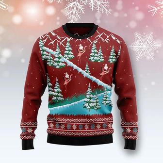 Beautiful Flamingo Ugly Christmas Sweater | Favorety DE