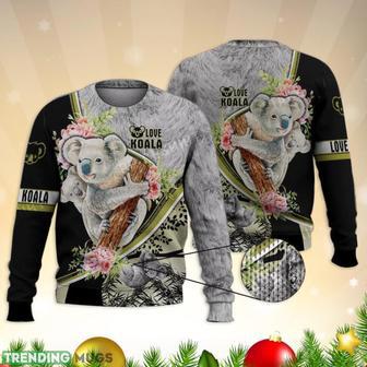 Beautiful Koala Gift For Koala Lovers Full Print Ugly Sweater Christmas Gift Sweater | Favorety UK