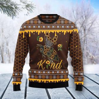 Bee Kind Sunflower Ugly Christmas Sweater | Favorety UK