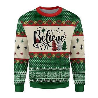 Believe Ugly Christmas Sweater | Favorety CA