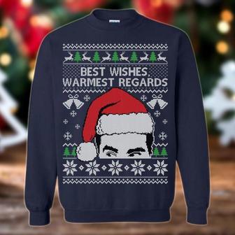 Best Wishes Warmest Regards Ugly Christmas Sweater | Favorety CA