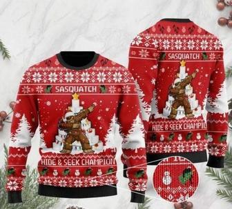 Bigfoot Ugly Christmas Sweater, Jumper For – Gift For Christmas | Favorety AU