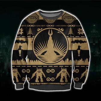 Bioshock Print Knitting Pattern Ugly Christmas Sweater | Favorety DE