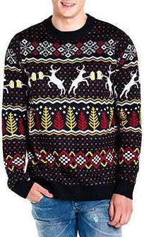 Black Caribrew Ugly Christmas Sweater | Favorety