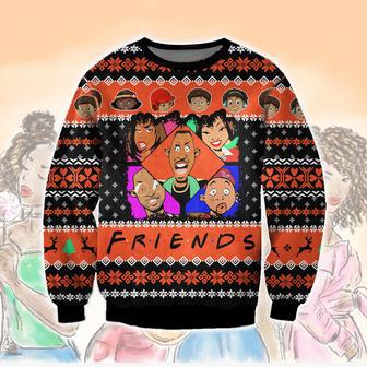 Black Friends Ugly Christmas Sweater | Favorety