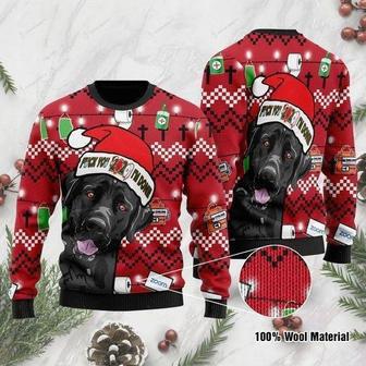 Black Labrador Retriever Dog 2020 Im Done Ugly Christmas Sweater | Favorety AU