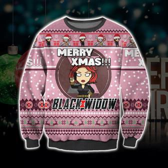 Black Widow Ugly Christmas Sweater | Favorety DE