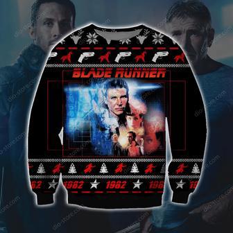 Blade Runner Knitting Pattern Print Ugly Christmas Sweater | Favorety AU