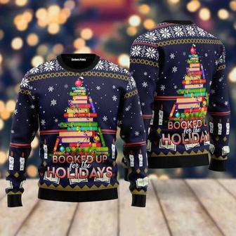 Book Christmas Tree Ugly Christmas Sweater For Men & Women | Favorety DE