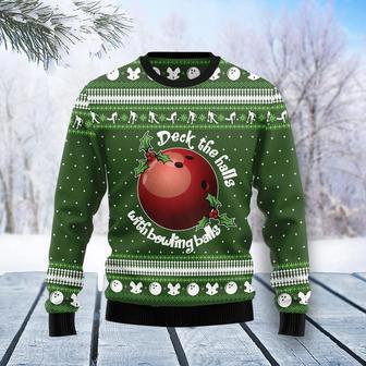 Bowling Ball Ugly Christmas Sweater | Favorety UK