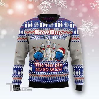 Bowling Merry Christmas Ugly Christmas Sweater | Favorety AU